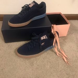 Suede classic puma (PINK DOLPHIN)